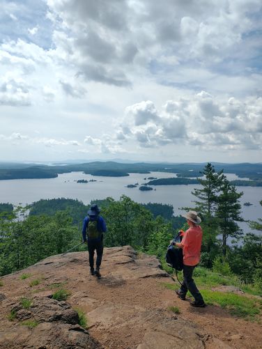 Another beautiful view of Squam Lake from the Ridge Trail 