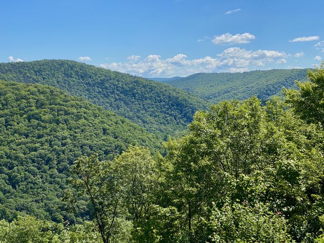View of Sawmill Knob (Ravens Knob Vista - east)
