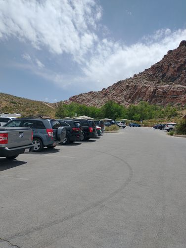 Ample parking 