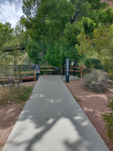 Entry to Boardwalk