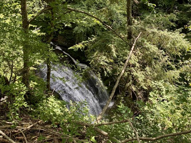 Rexford Falls (approx. 40-feet tall)