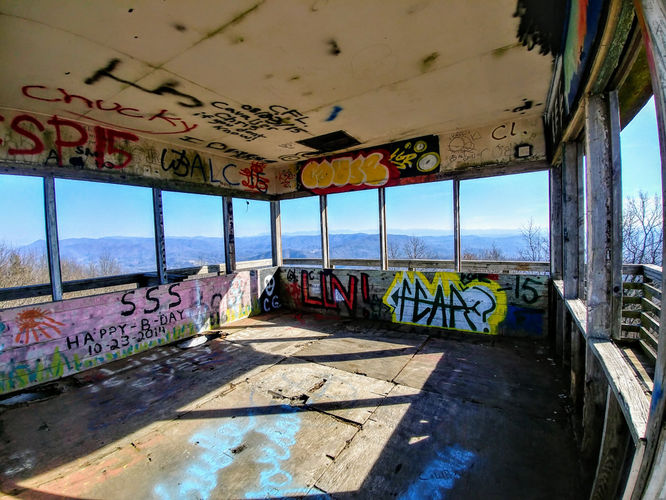 Picture 8 of Rich Mountain Lookout Tower Lovers Leap 121717