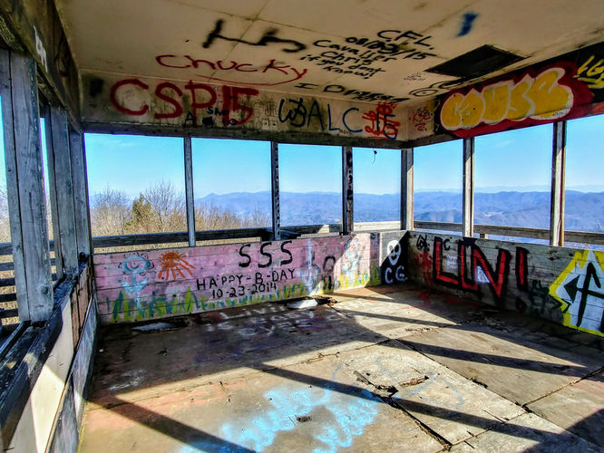 Picture 12 of Rich Mountain Lookout Tower Lovers Leap 121717