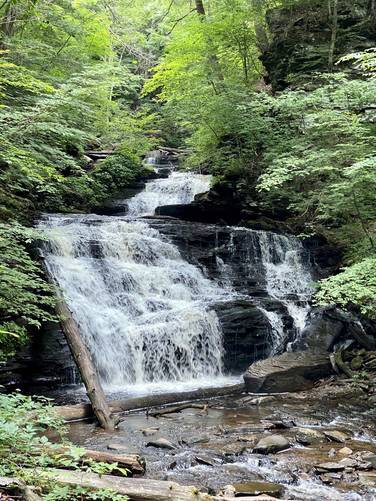 Mohican Falls, approx. 39-feet tall