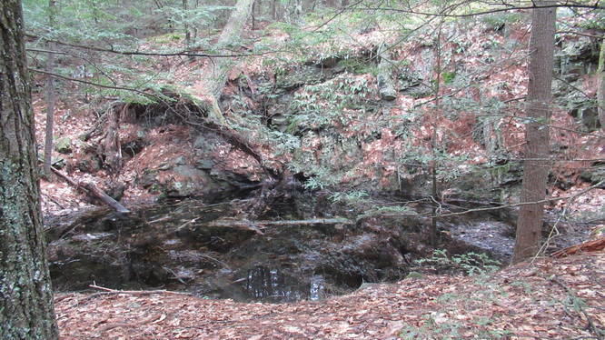 Pool near Black Lead Mine trail