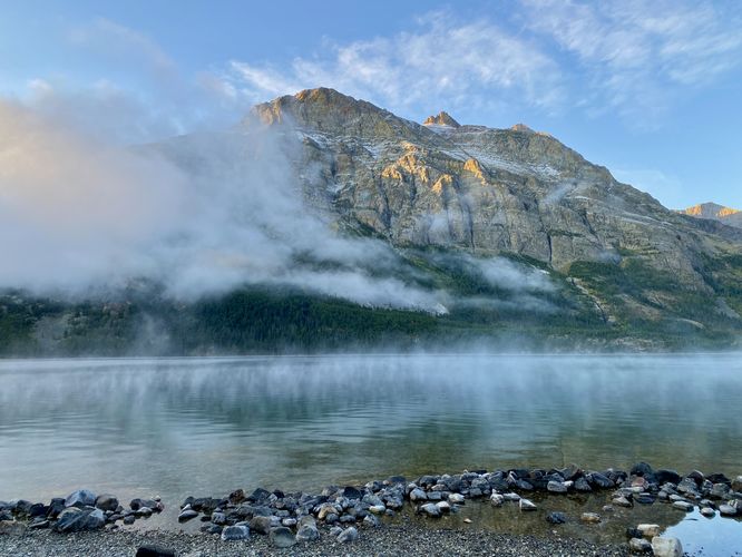 Default image for Rising Sun Trail, a 0.8-mile trail in Saint Mary, MT (US)