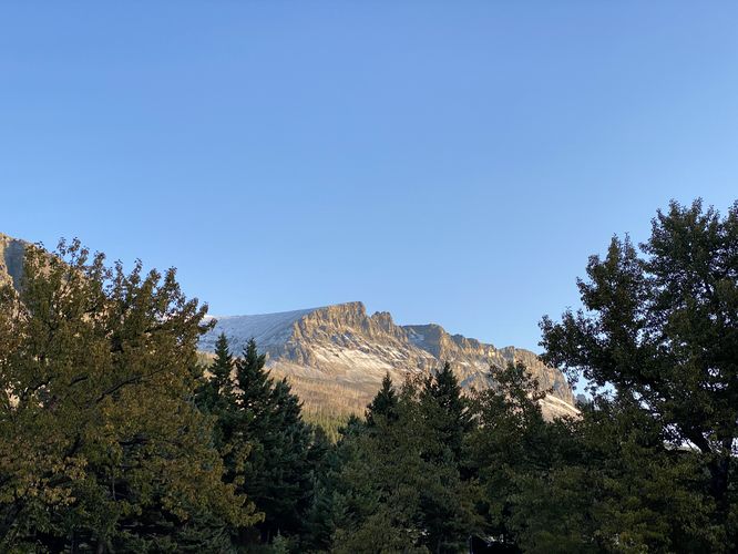 View of Singleshot Mountain