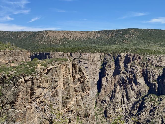 View into Black Canyon from Rock Point