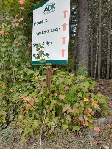 Trail sign