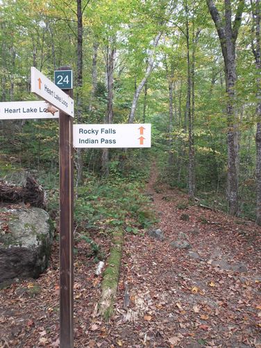 Excellent trail signs