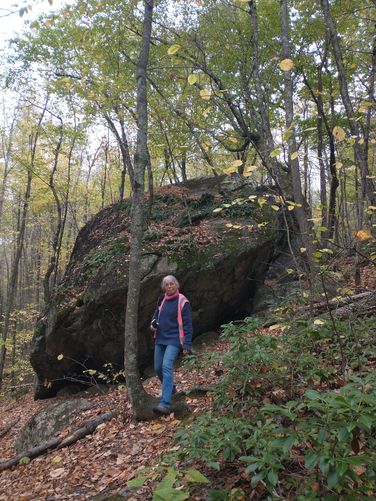 Just a small boulder or a giant?
