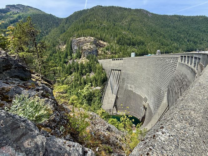 View of the Ross Lake Dam