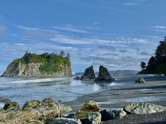Default image for Ruby Beach Trail, a 0.6-mile trail in Hoh, WA (US)
