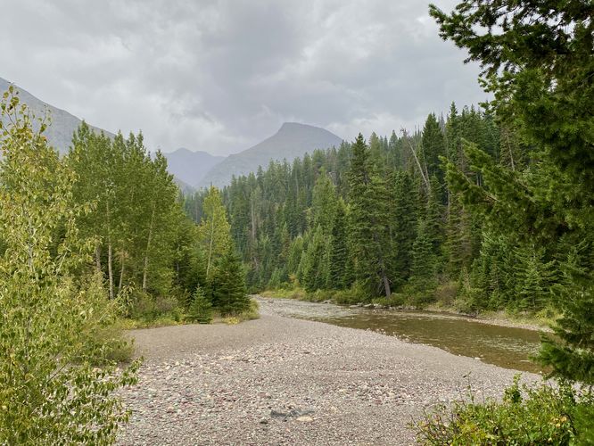 View of Two Medicine Creek