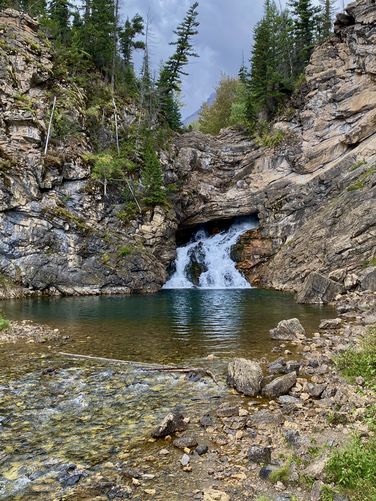 Running Eagle Falls