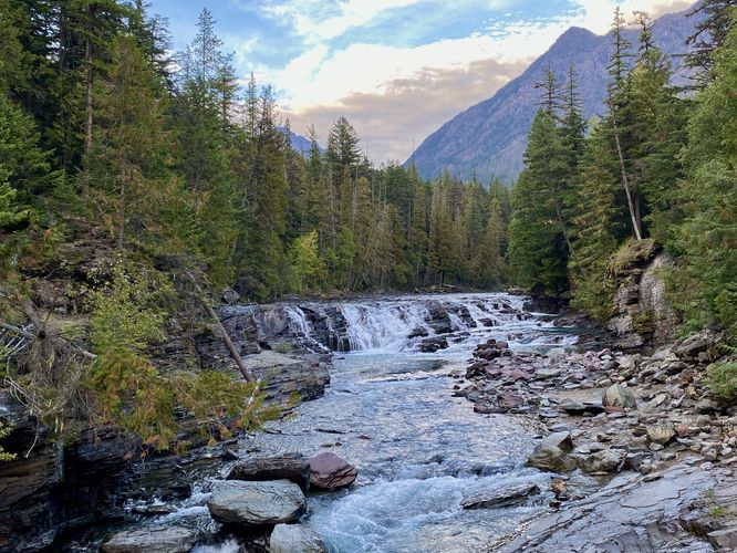 Default image for Sacred Dancing Casacde and McDonald Falls, a 1.2-mile trail in West Glacier, MT (US)