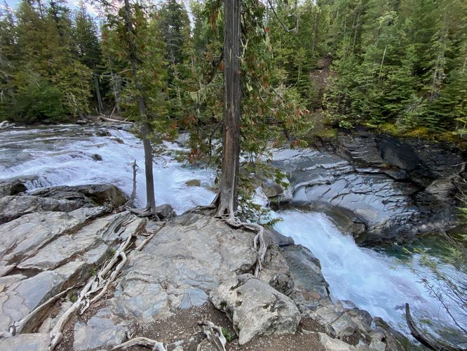 McDonald Falls (wide angle view)