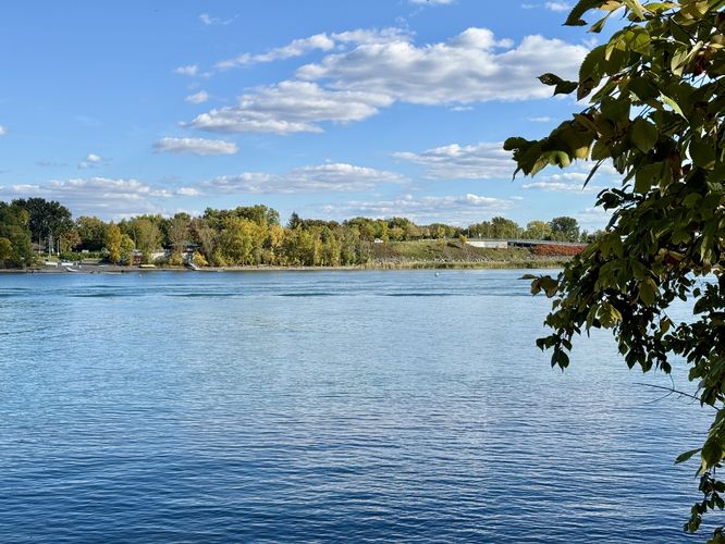 View of the Saint Lawrence River
