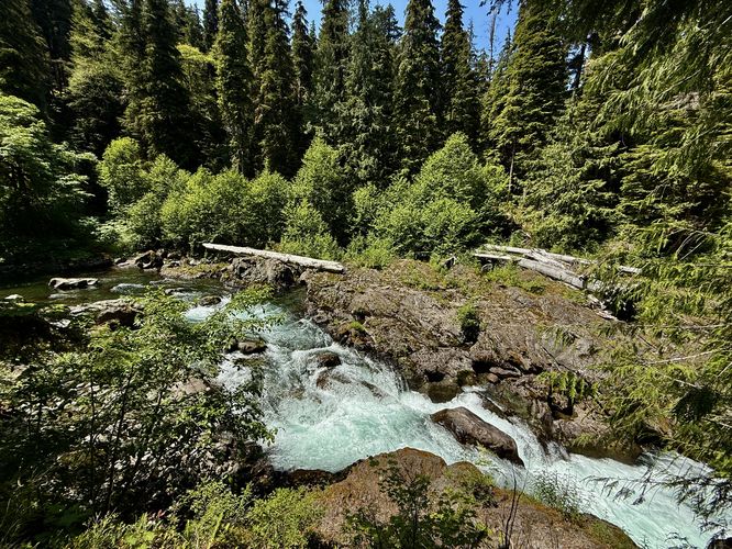 Salmon Cascades Overlook