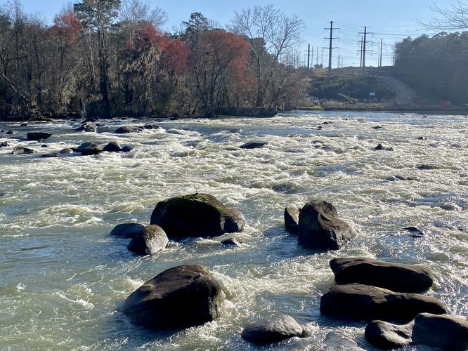 Saluda River rapids