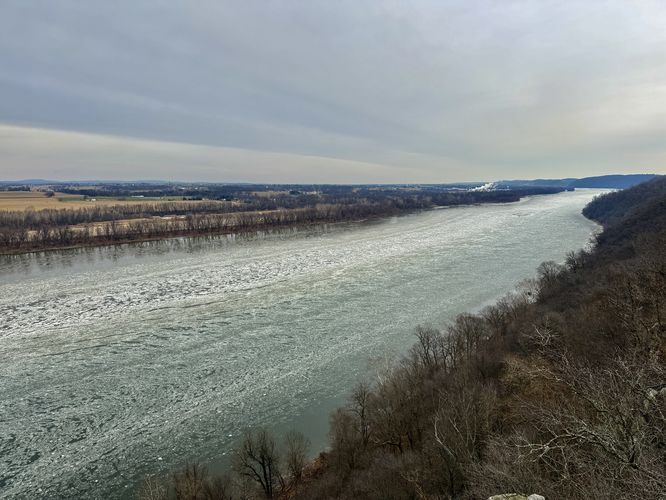 South-facing view from Schull's Rock Overlook
