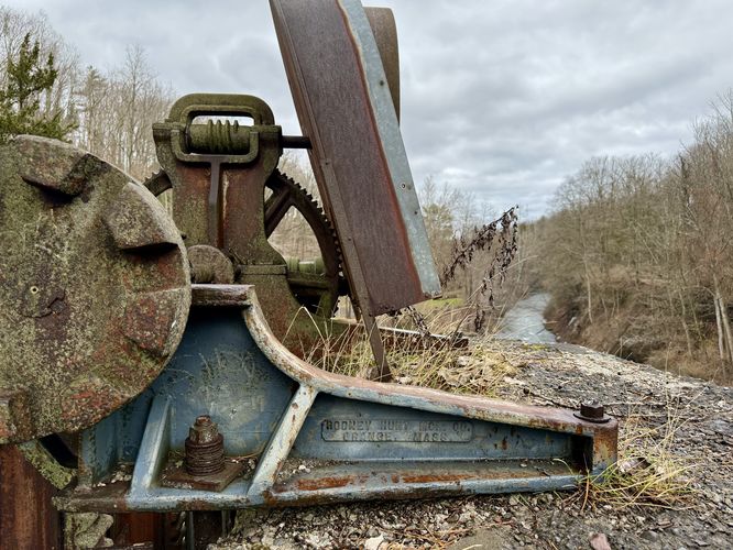 Seneca Mills machinery - made in Orange, MA