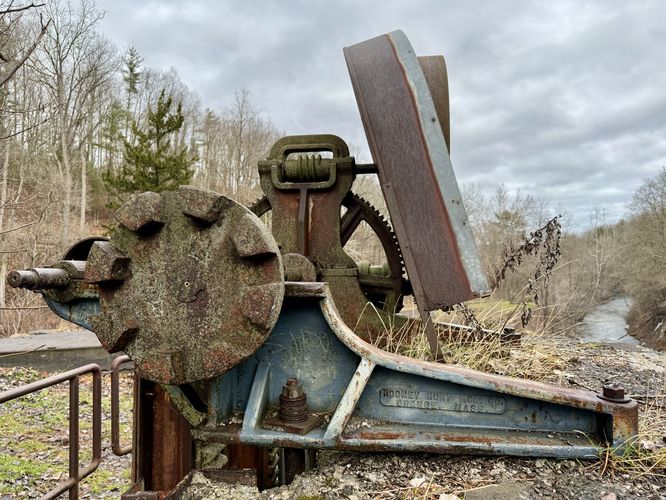 Seneca Mills machinery - made in Orange, MA