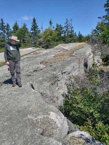 Use caution while exploring and avoid dangerous drop offs