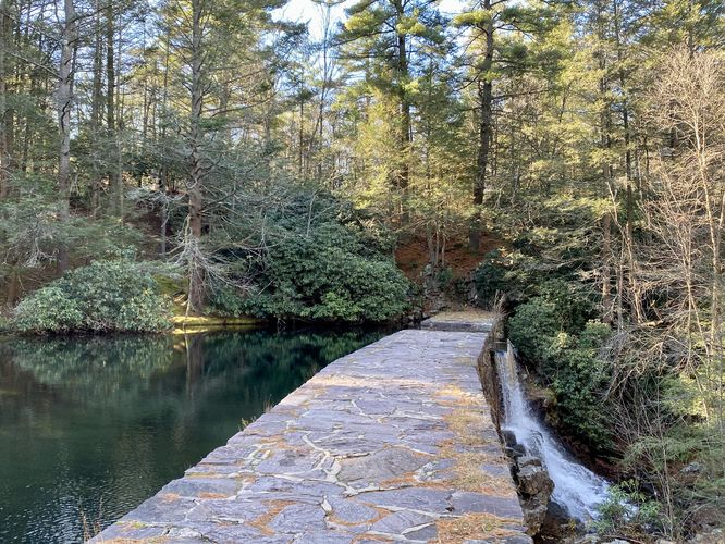 Walking the Stametz Dam