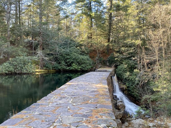 Walking the Stametz Dam