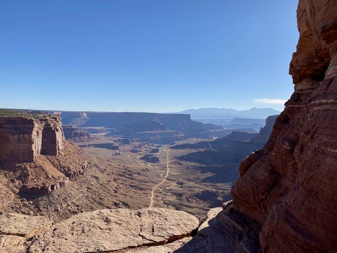 Stunning views from the end of the trail