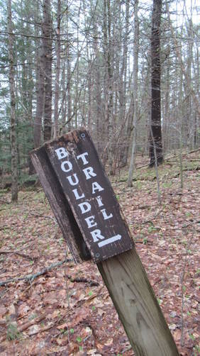 Trail sign