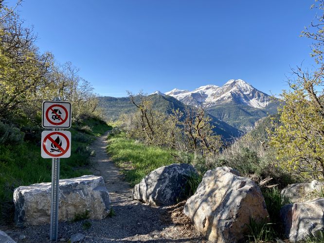 Silver Creek Trail trailhead