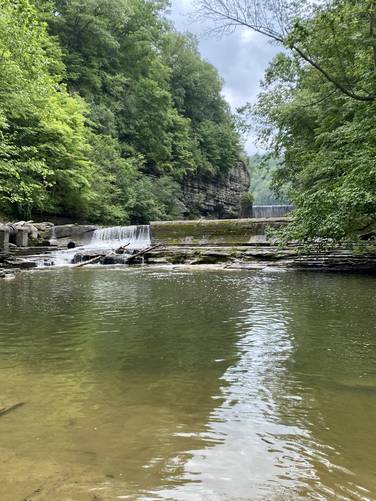 Dam Waterfalls (lower and upper)