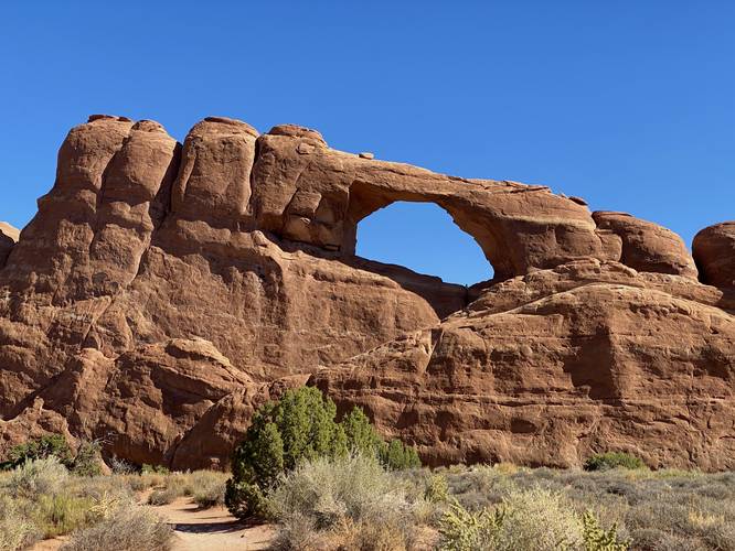 View of Skyline Arch