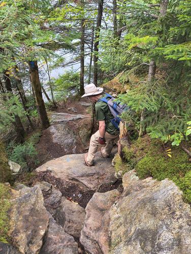 Trail around Sterling Pond 