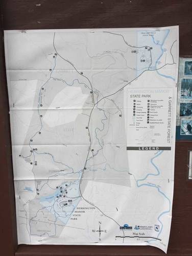 Trail map and 2nd parking lot