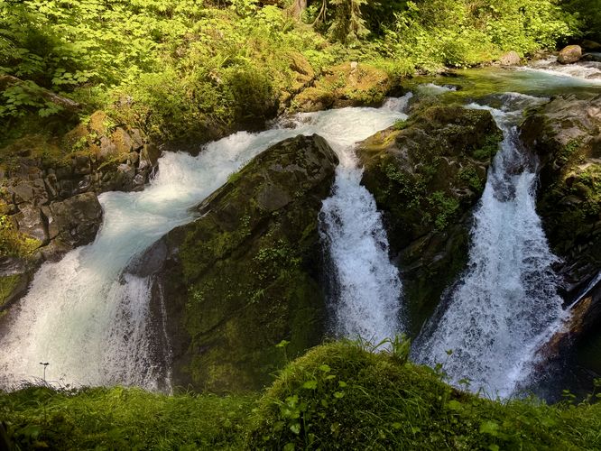 Top of Sol Duc Falls