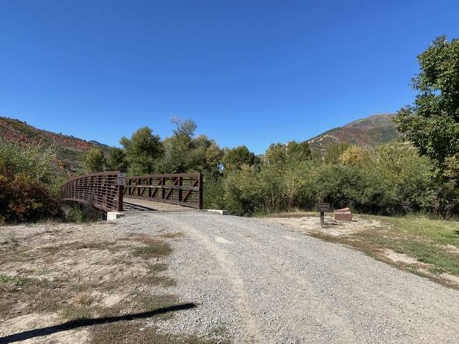 Spanish Fork River Trail trailhead