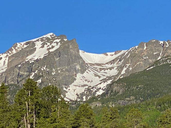 View of Tyndall Glacier