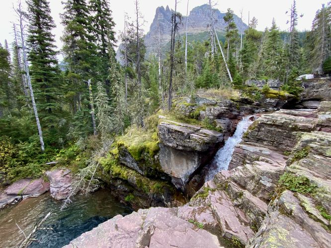 15-foot waterfall