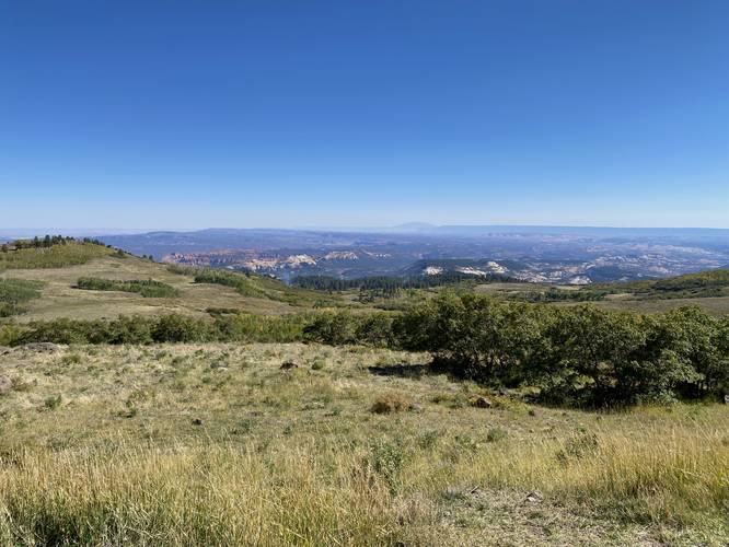 Steep Creek Vista Point in Dixie National Forest