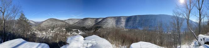 Panoramic view at the Stone Cutter Vista