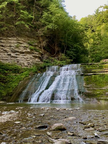 Upper Stony Brook Falls (~20-feet tall)