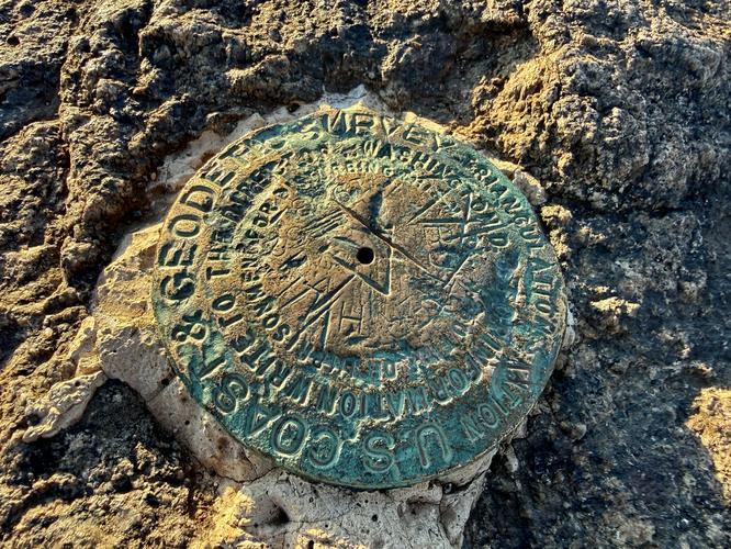 Butter Hill summit marker