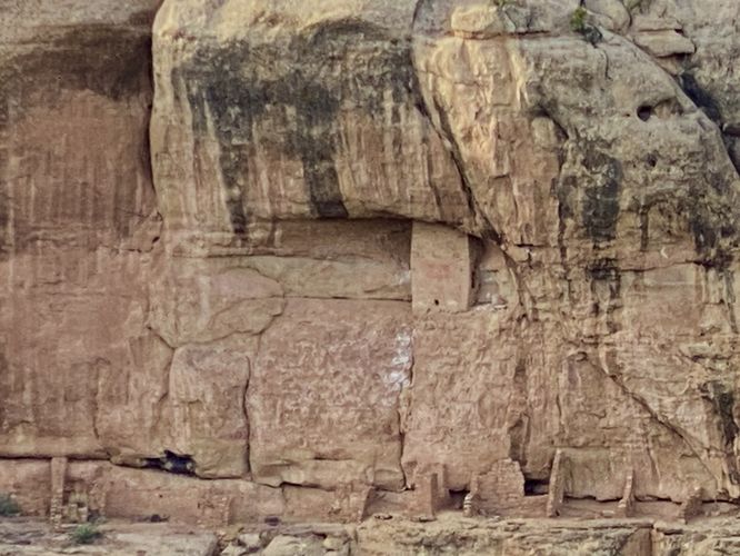 View of the Mummy House (cliff dwelling, 1200 CE)