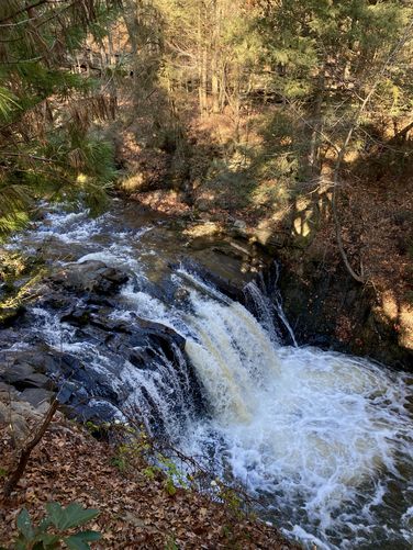 Sweet Arrow Falls, approx. 12-feet tall