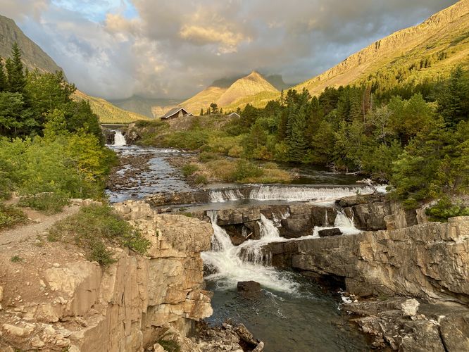 Default image for Swiftcurrent Falls Trail, a 0.3-mile trail in Babb, MT (US)