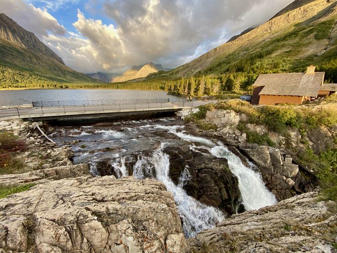 Upper Swiftcurrent Falls