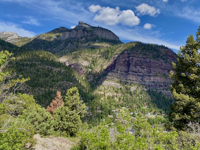 Northwestern mountains above Ouray